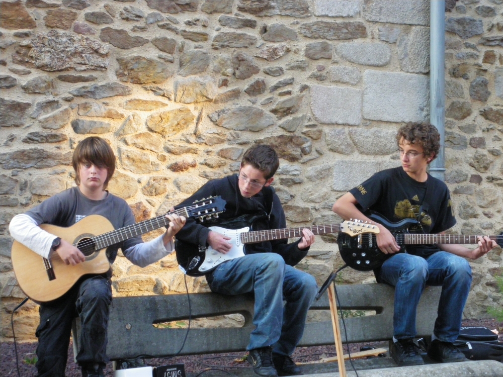 Jeunes guitaristes